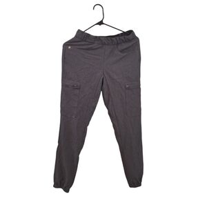 FIGS Gray Drawstring Joggers Pants